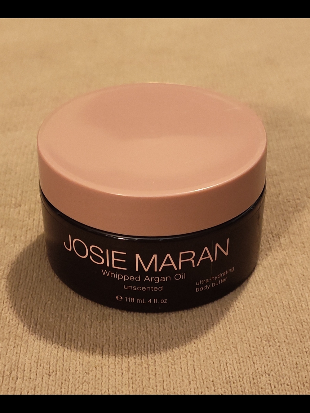NWT & SEALED! JOSIE MARAN Whipped Argan Oil Body Butter - Plumeria Scented 4oz